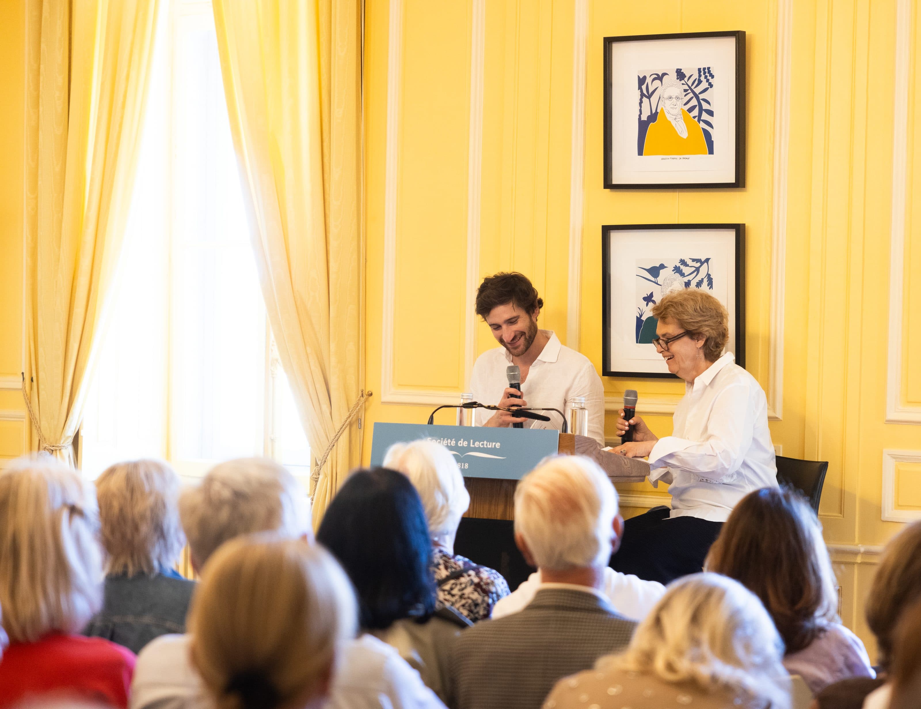 Une rencontre culturelle à la Société de Lecture