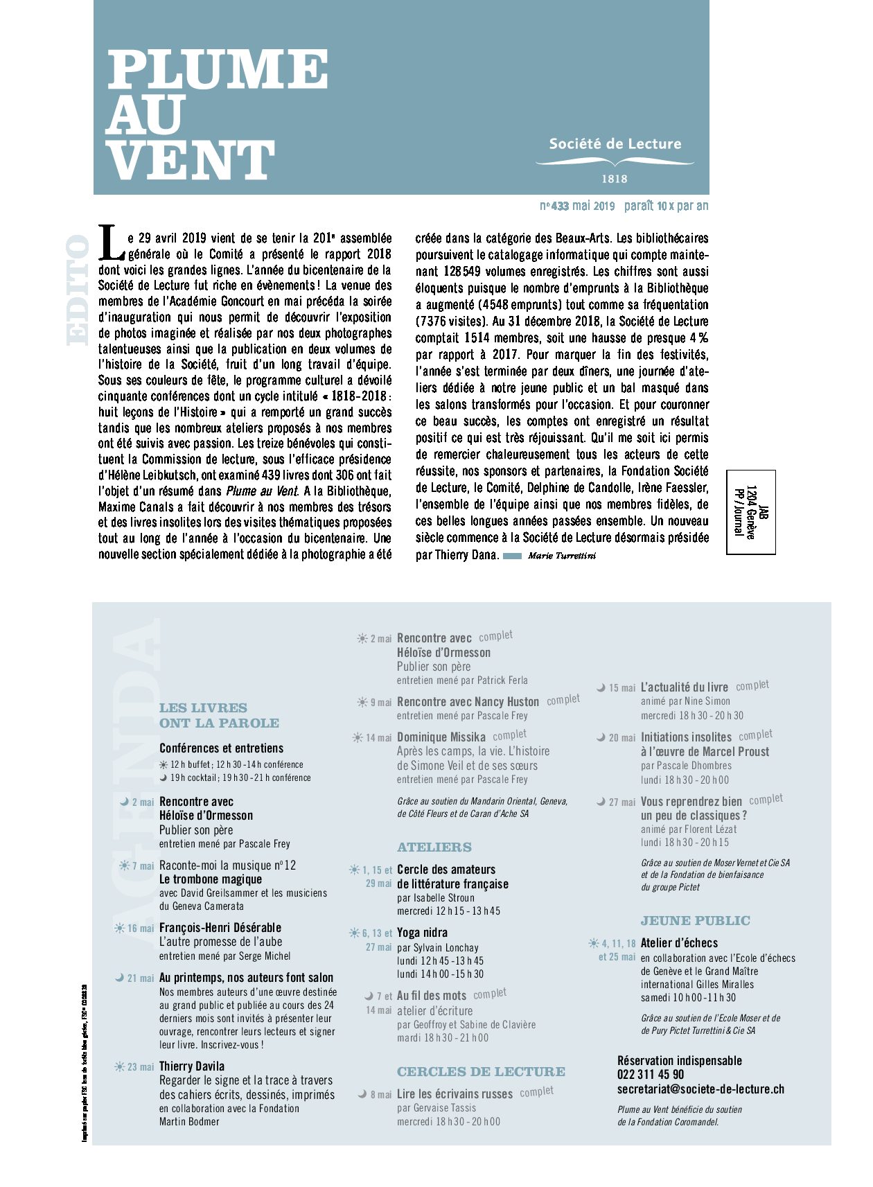 n°433 mai 2019