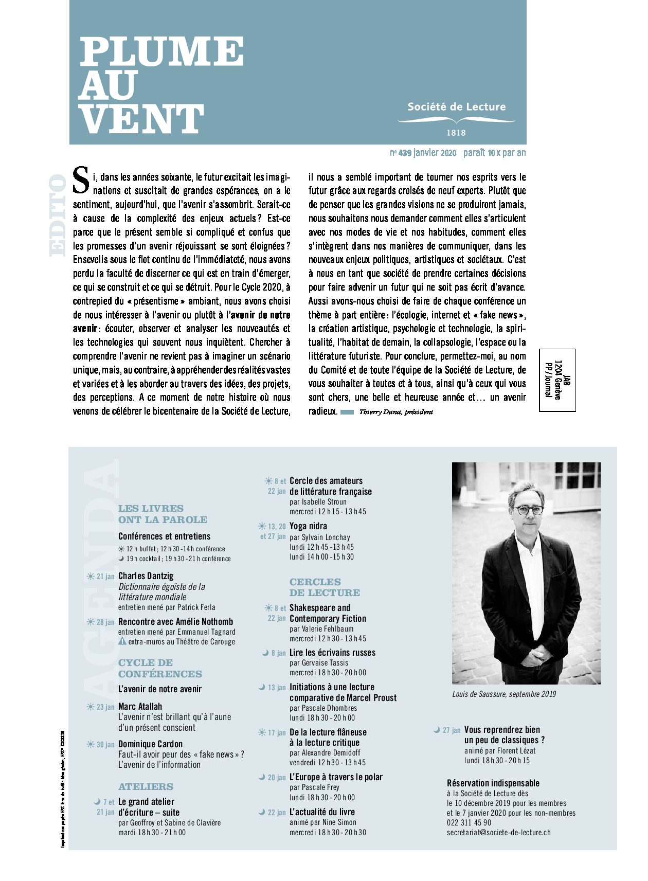 n° 439 janvier 2020