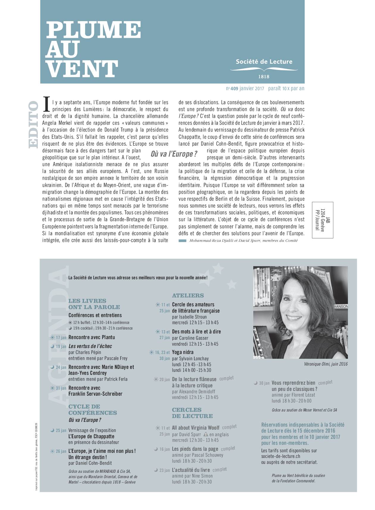 n°409 janvier 2017