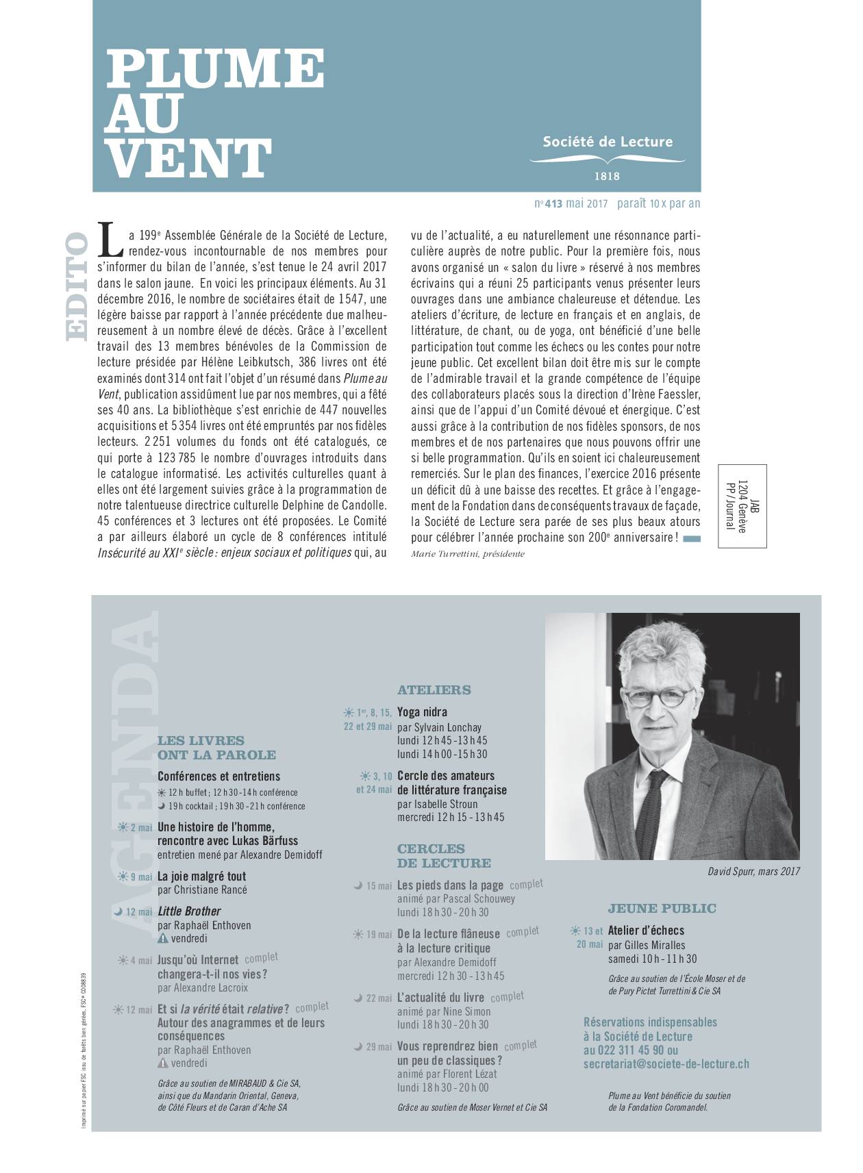 n°413 mai 2017