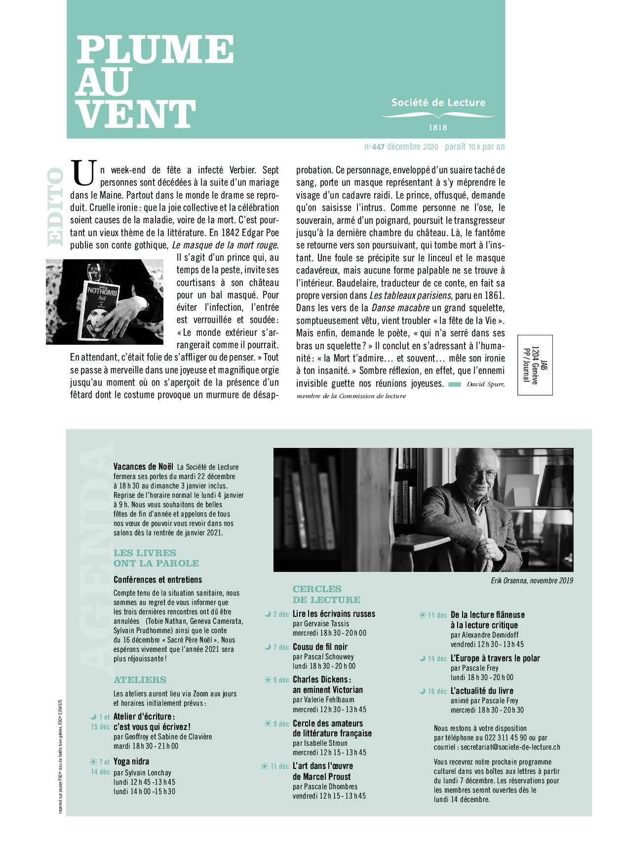 n°447 décembre 2020