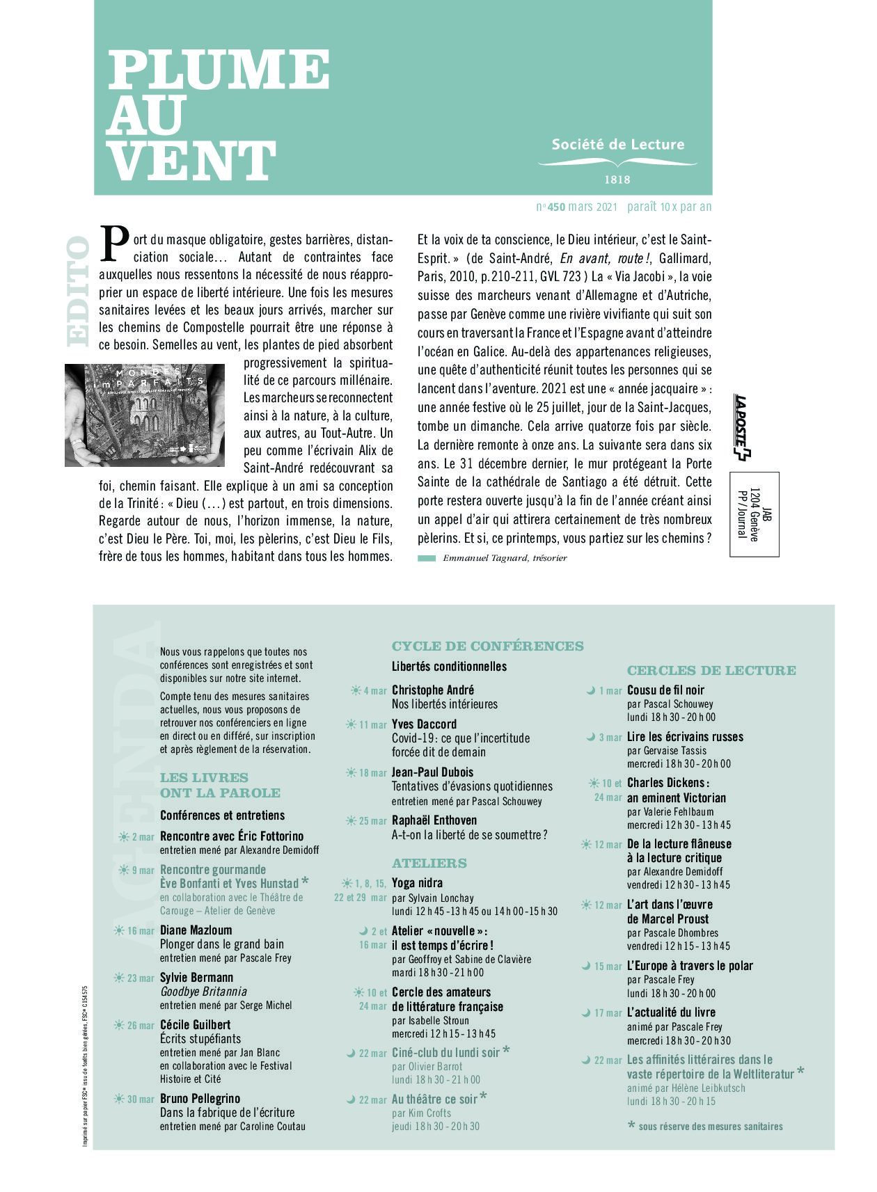 n°450 mars 2021