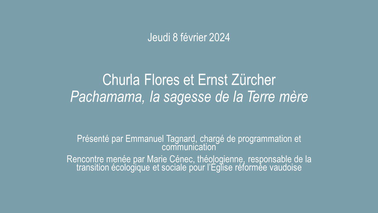 Churla Flores et Ernst Zürcher